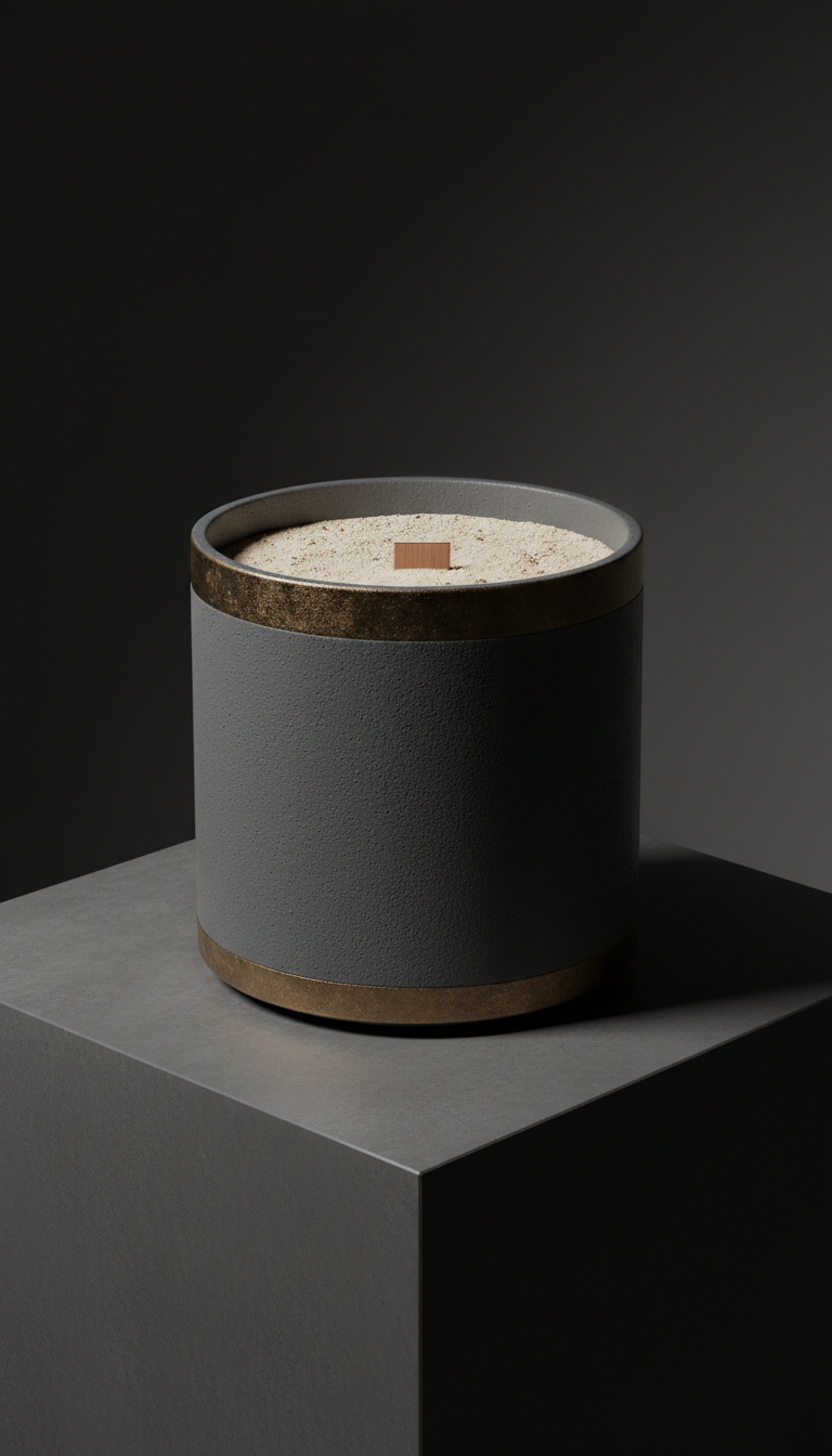 Urban sand candle