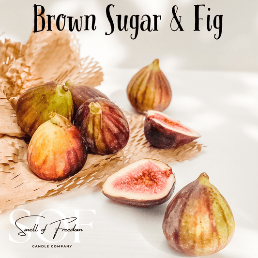 Brown Sugar & Fig Candle Collection - Smell of Freedom Candle Company