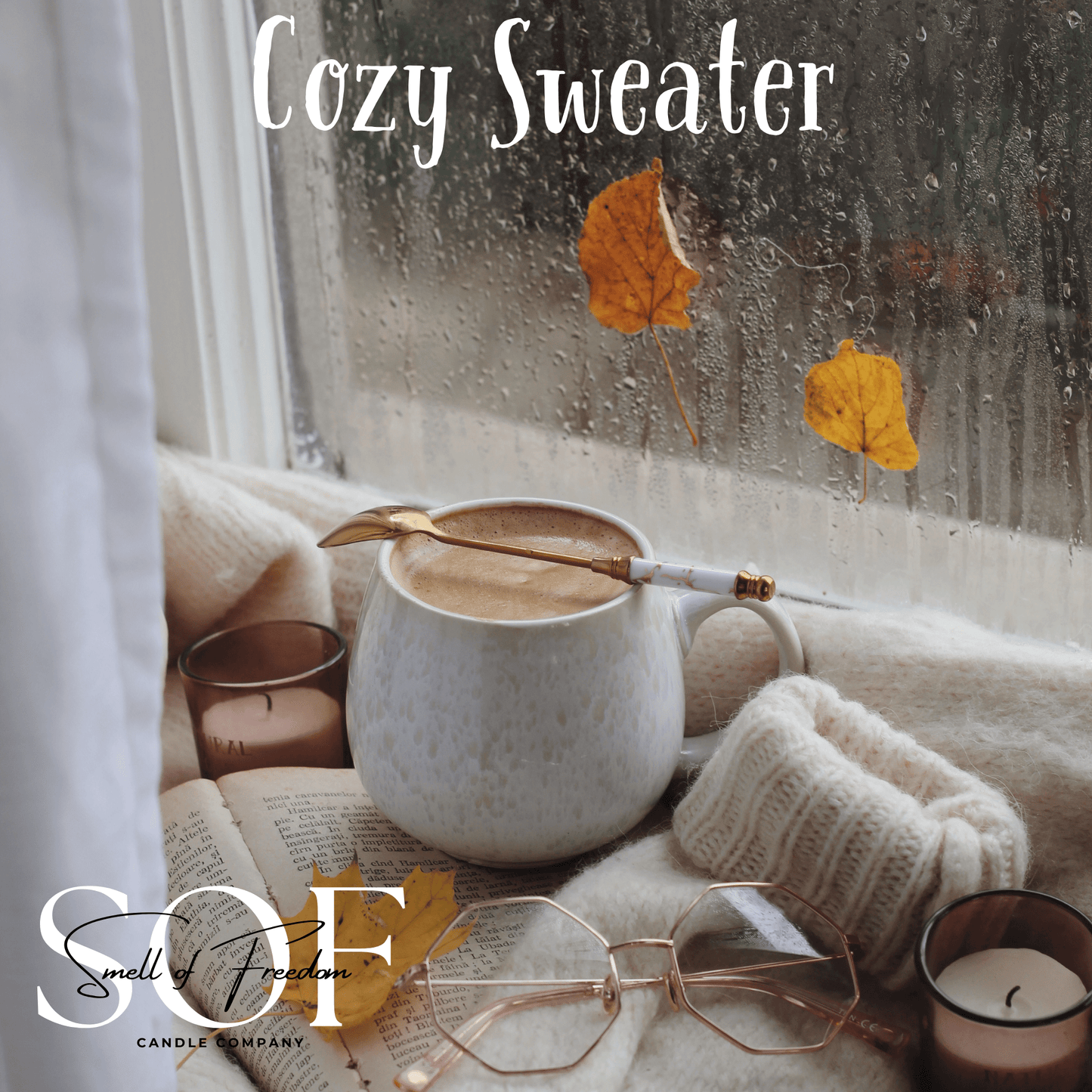 Cozy Sweater Candle Collection - Smell of Freedom Candle Company