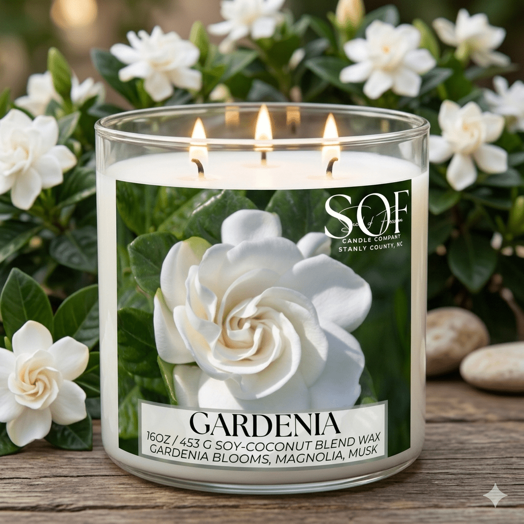 Gardenia Fragrance Collection - Smell of Freedom Candle Company