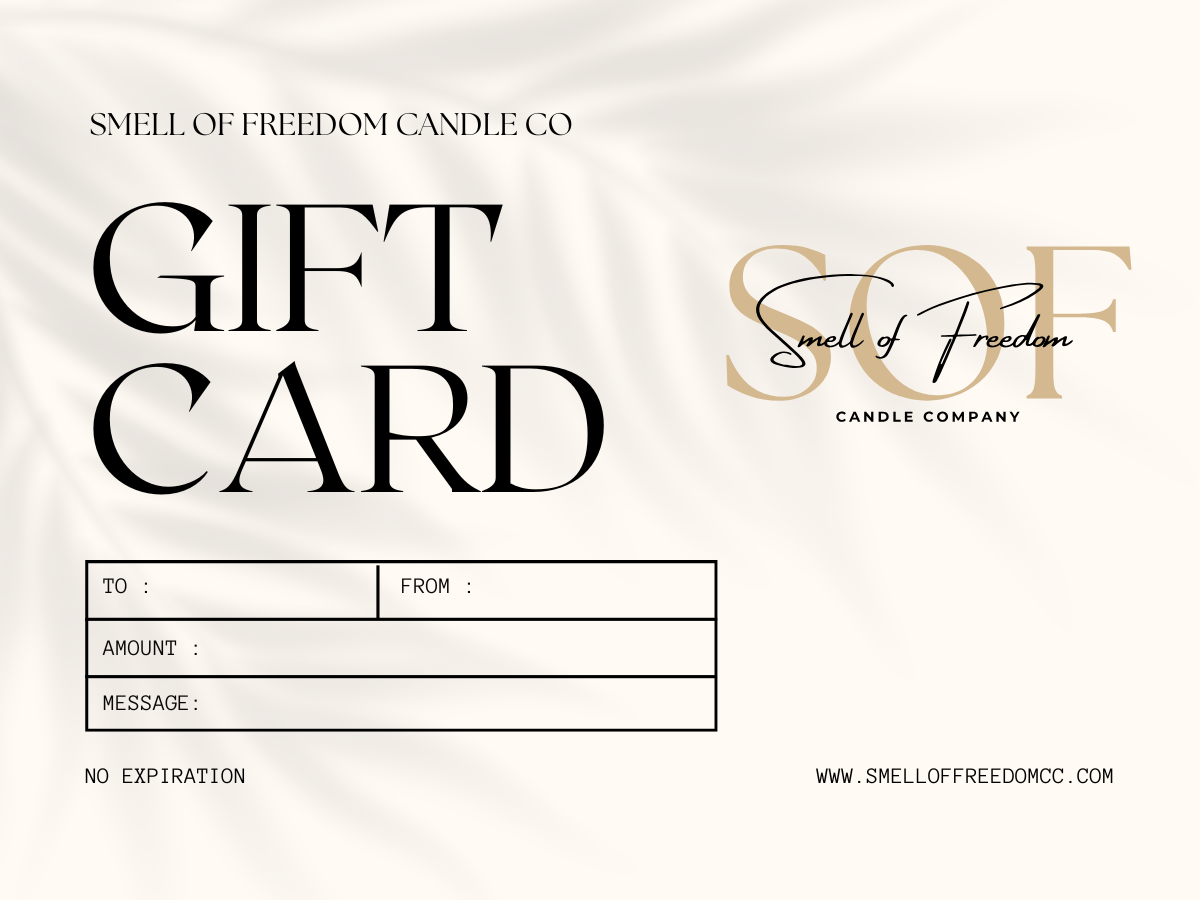 Gift Cards - Smell of Freedom Candle Company