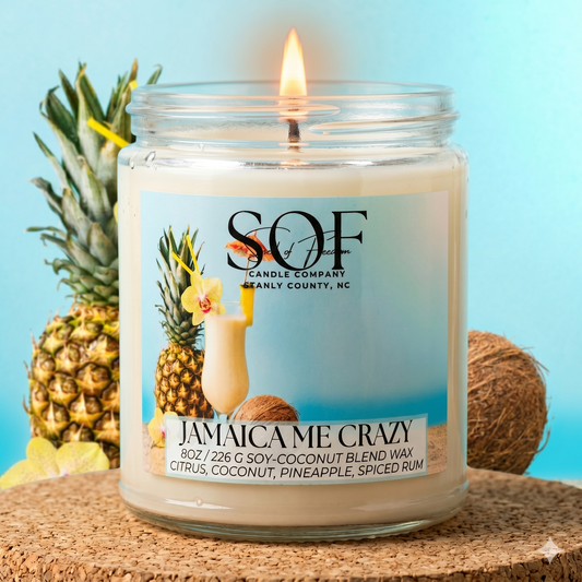 Jamaica Me Crazy Candle Collection - Smell of Freedom Candle Company