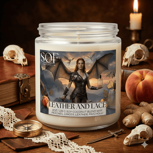 Leather and Lace Complete Fragrance Collection - Smell of Freedom Candle Company