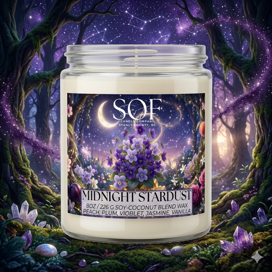 Midnight Stardust Candle Collection - Smell of Freedom Candle Company