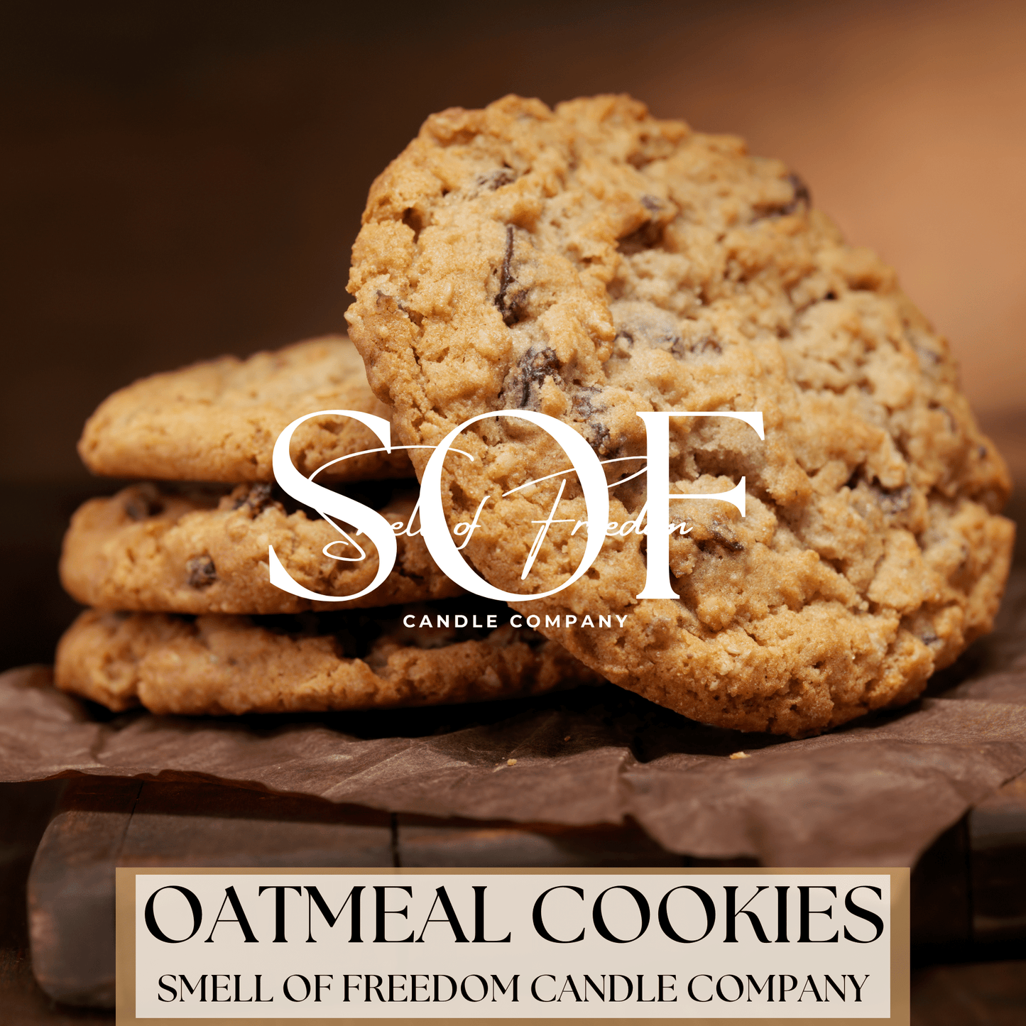 Oatmeal Cookies Fragrance Collection - Smell of Freedom Candle Company