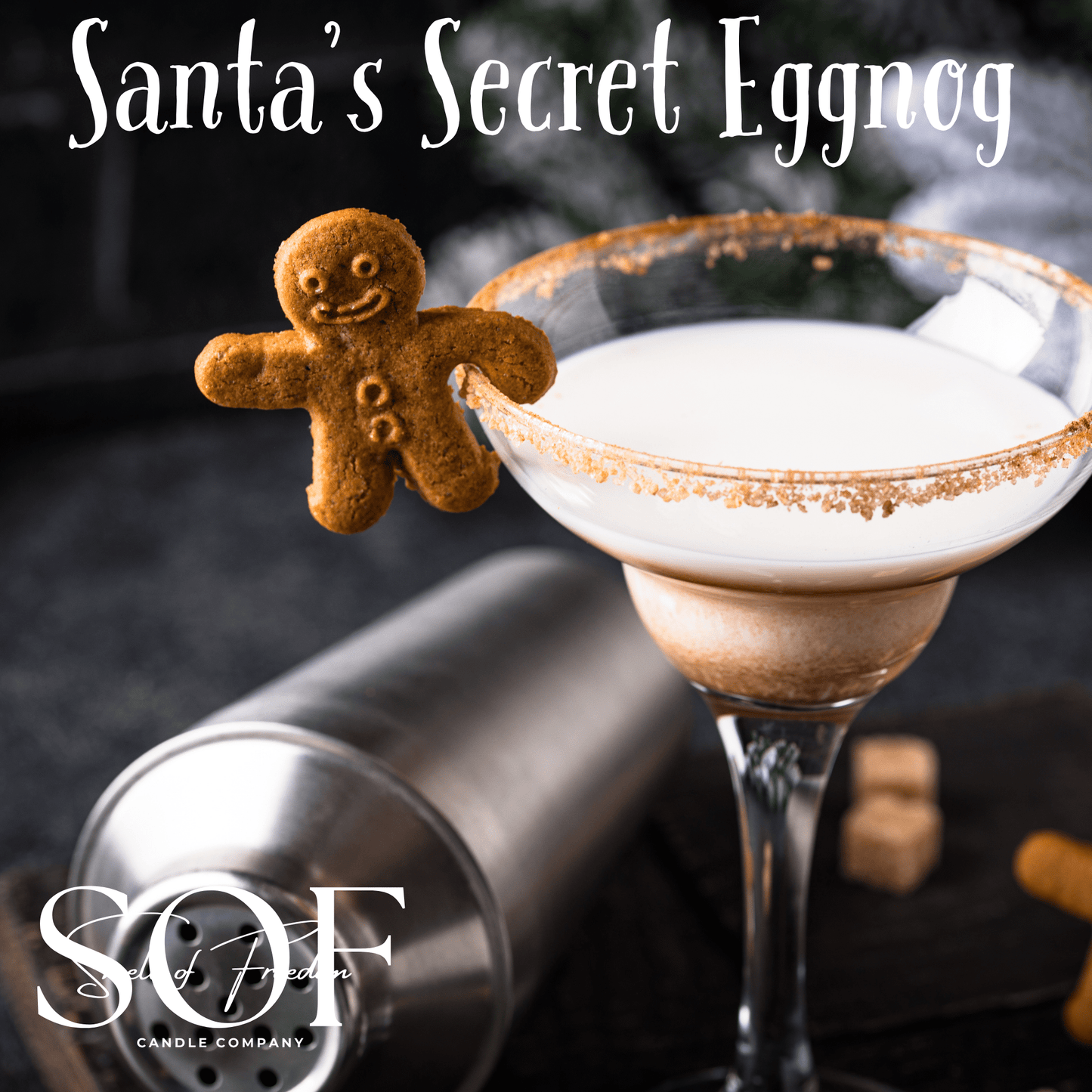 Santa's Secret Eggnog Room & Linen Spray - Smell of Freedom Candle Company