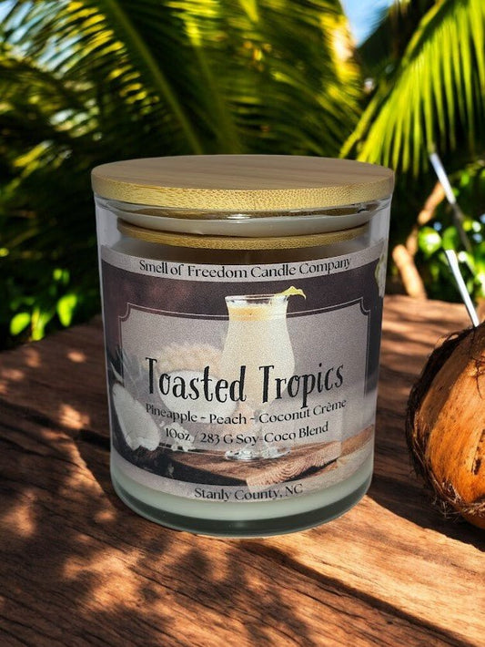 Toasted Tropics - Smell of Freedom Candle Company