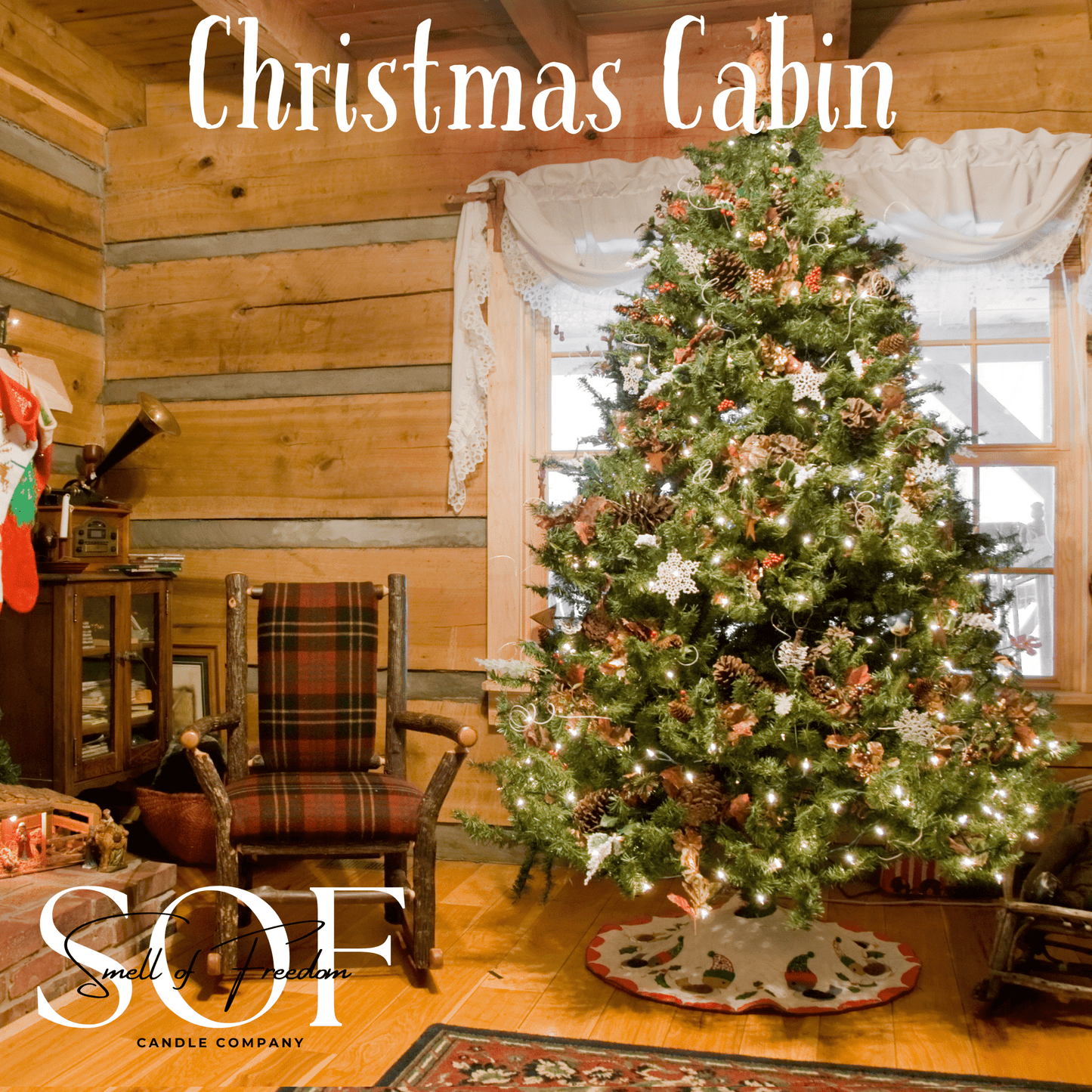 16oz Triple Wick Red Glass Jar W/Gold Lid - Smell of Freedom Candle Company