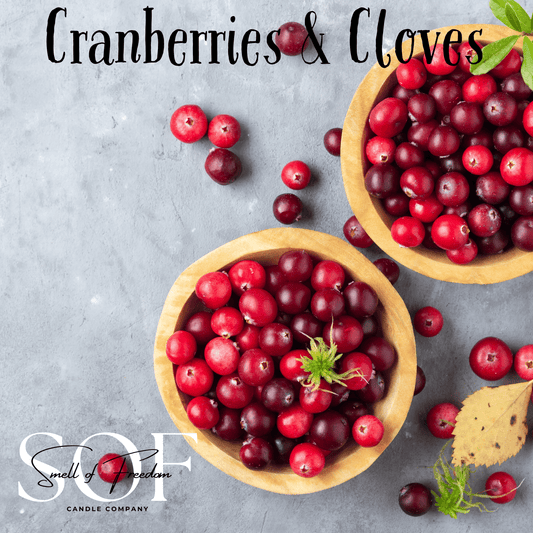 16oz Triple Wick Red Glass Jar W/Gold Lid - Smell of Freedom Candle Company