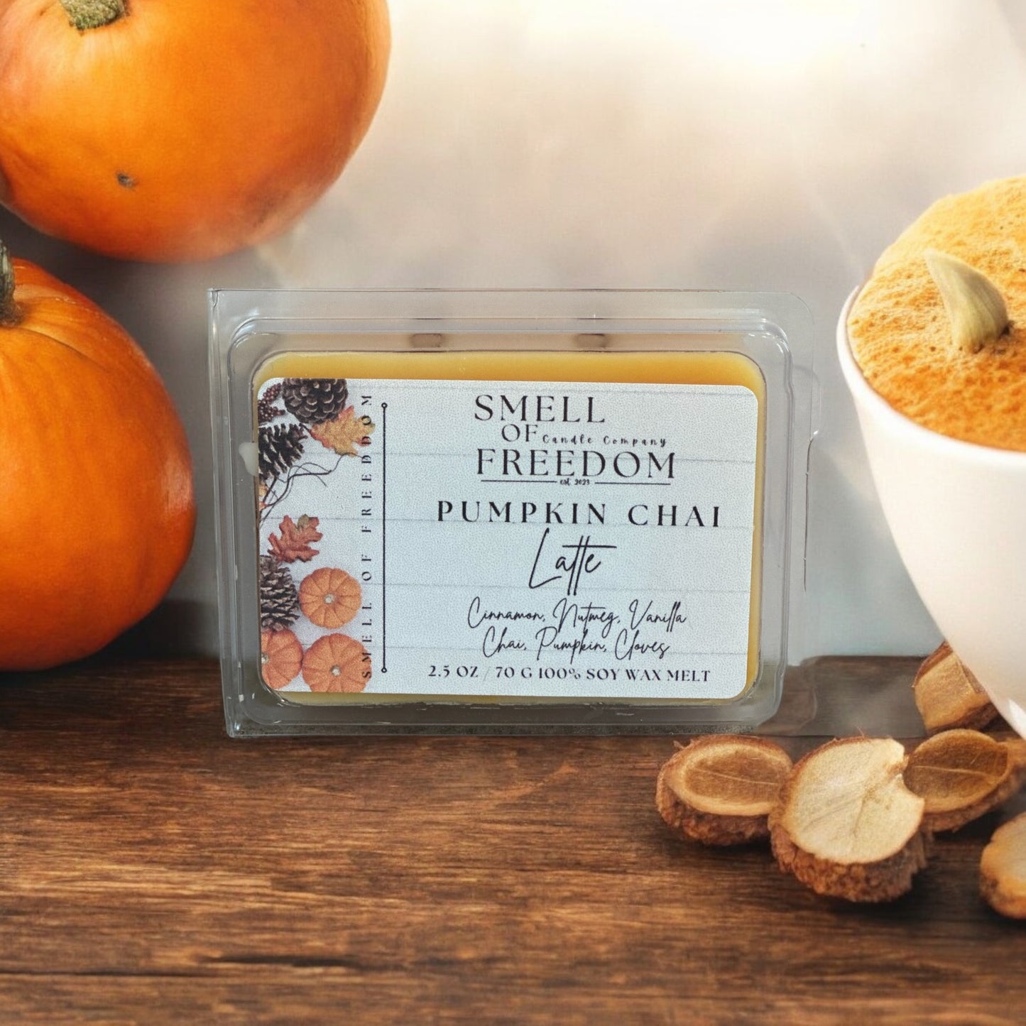 Pumpkin Chai Latte Wax Melts