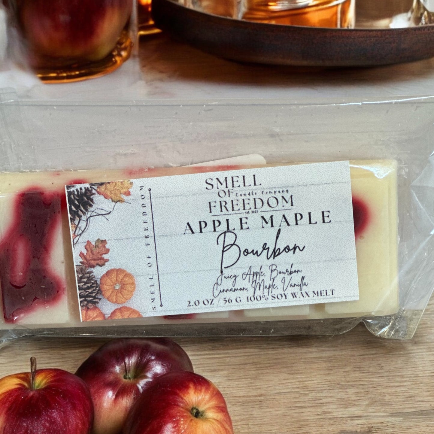 Apple Maple Bourbon Wax Melts