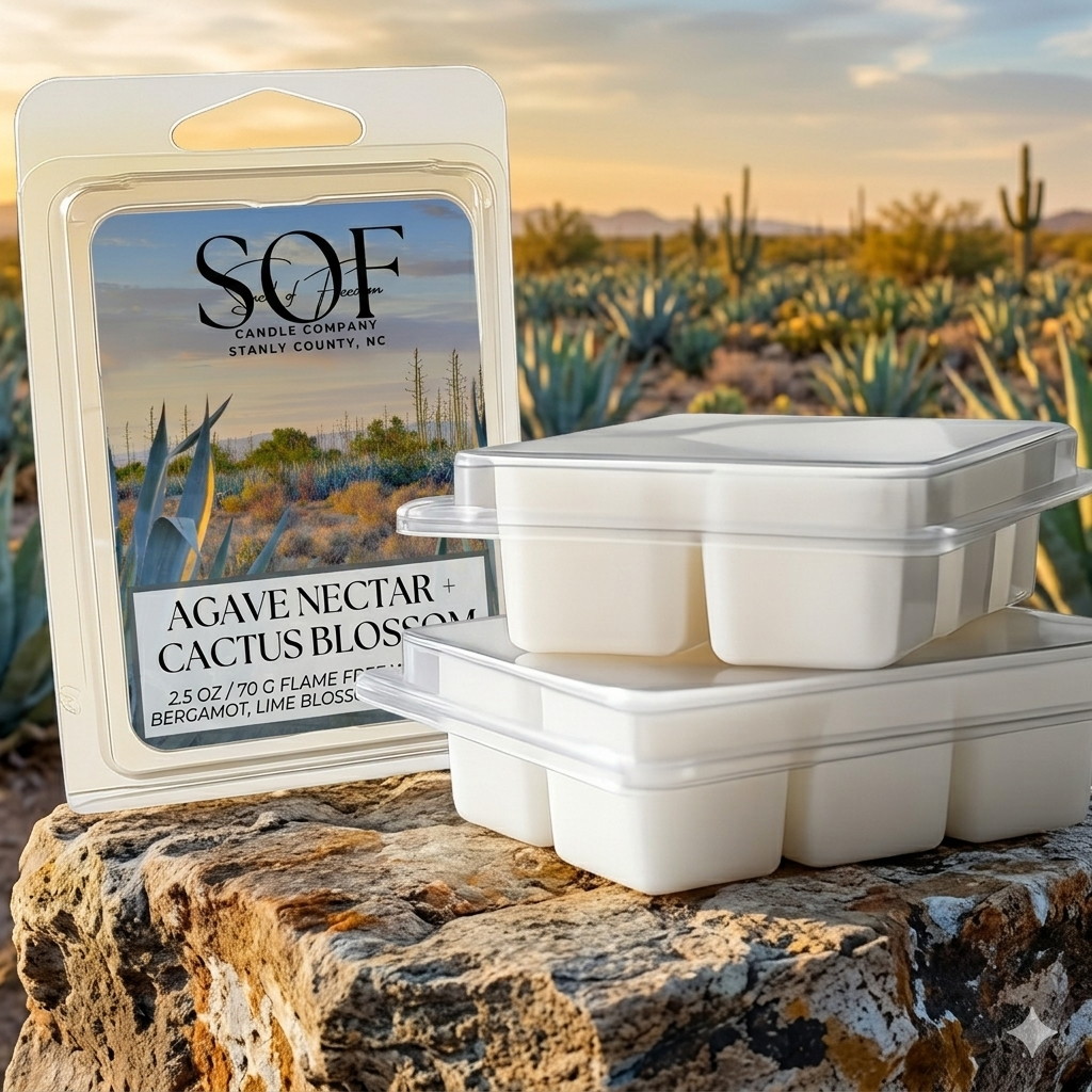 Agave Nectar + Cactus Blossom Flame Free Wax Melts
