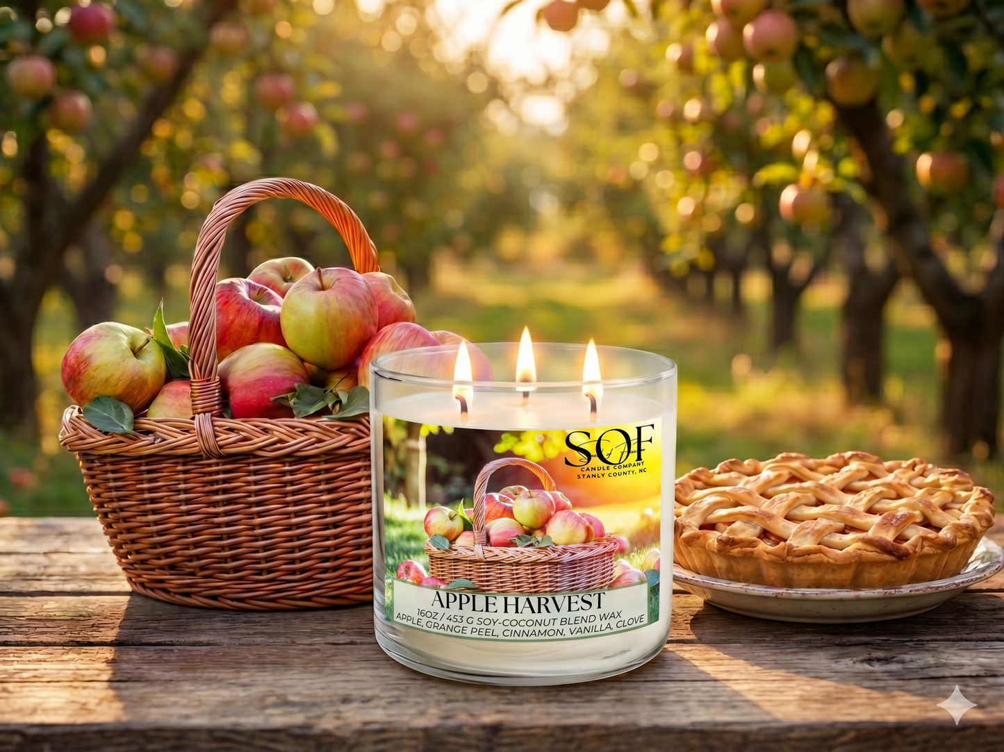 Apple Harvest Candle Collection