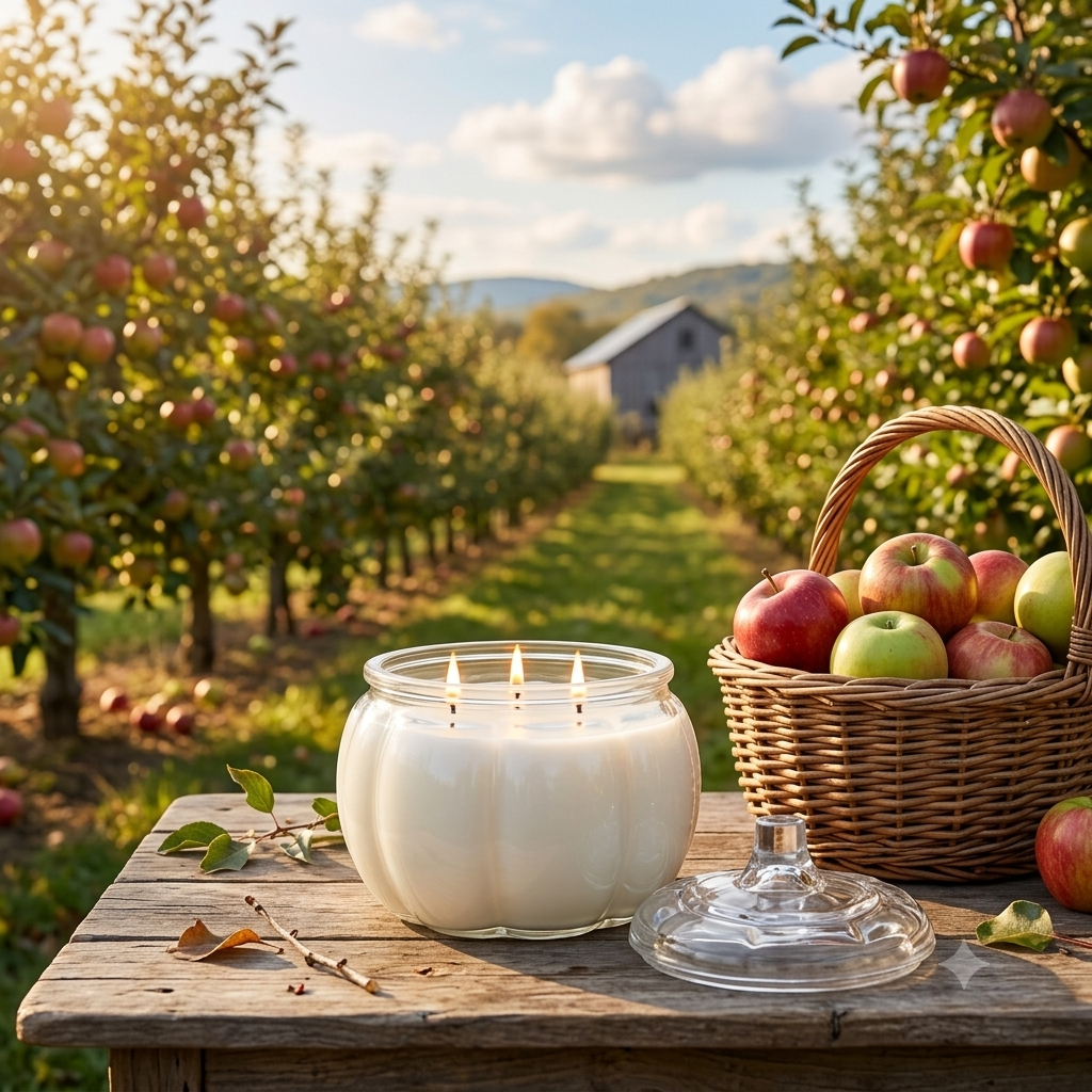 Apple Harvest Scented Candles