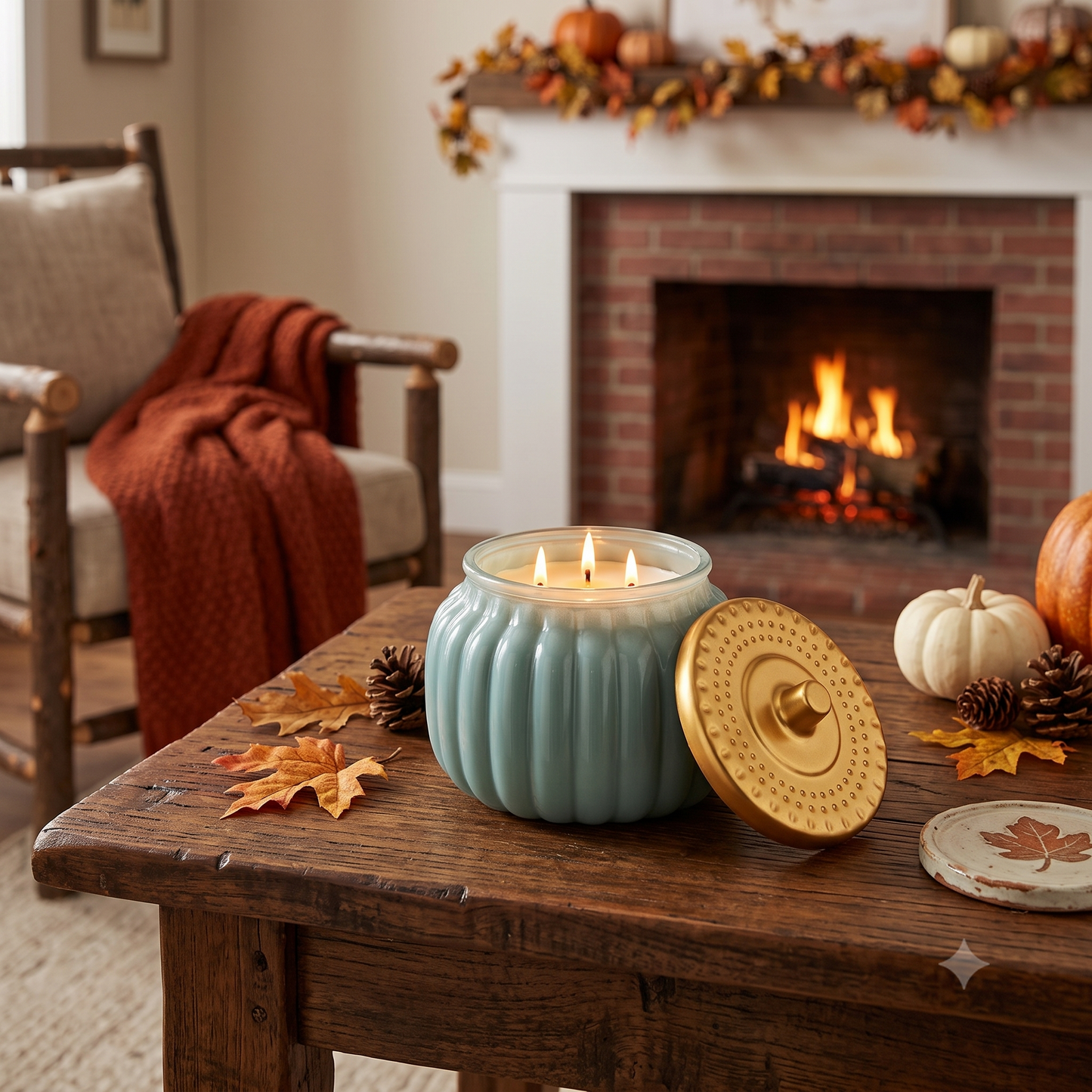 Harvest Ceramic Pumpkin Jar (Limited Collection)