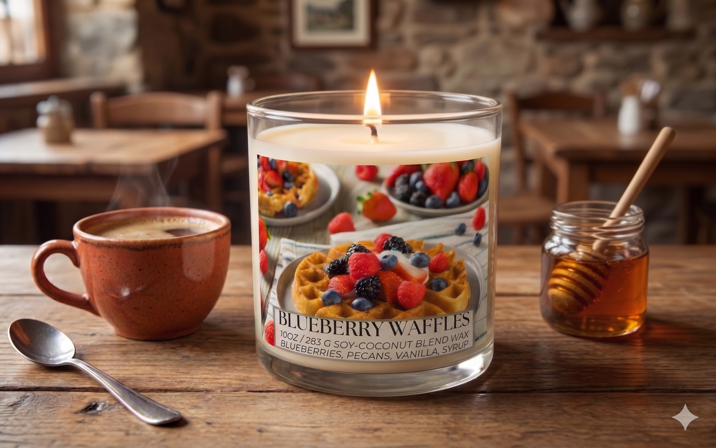 Blueberry Waffles Candle Collection