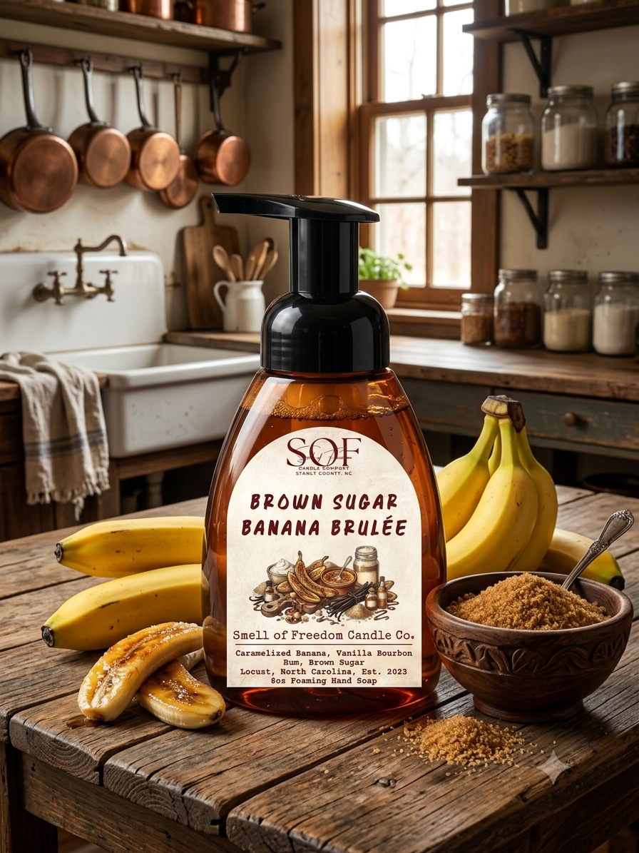 Brown Sugar Banana Brulée Foaming Hand Soap