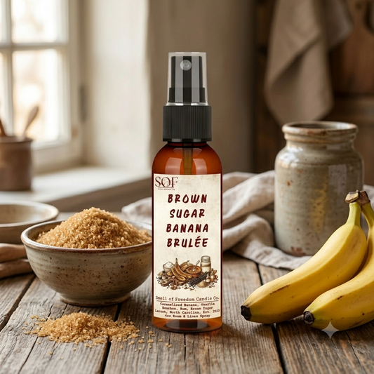 Brown Sugar Banana Brulée Room & Linen Spray
