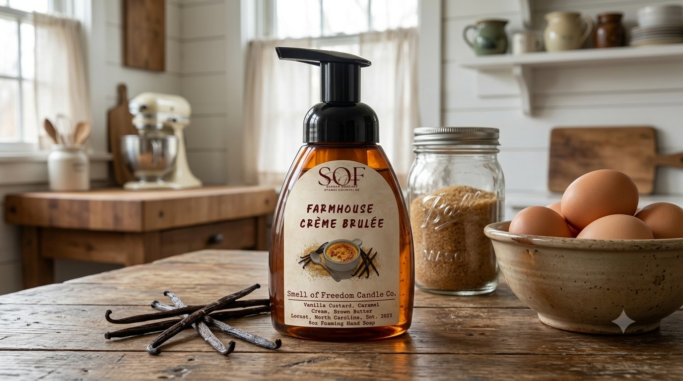 Farmhouse Crème Brulée Foaming Hand Soap