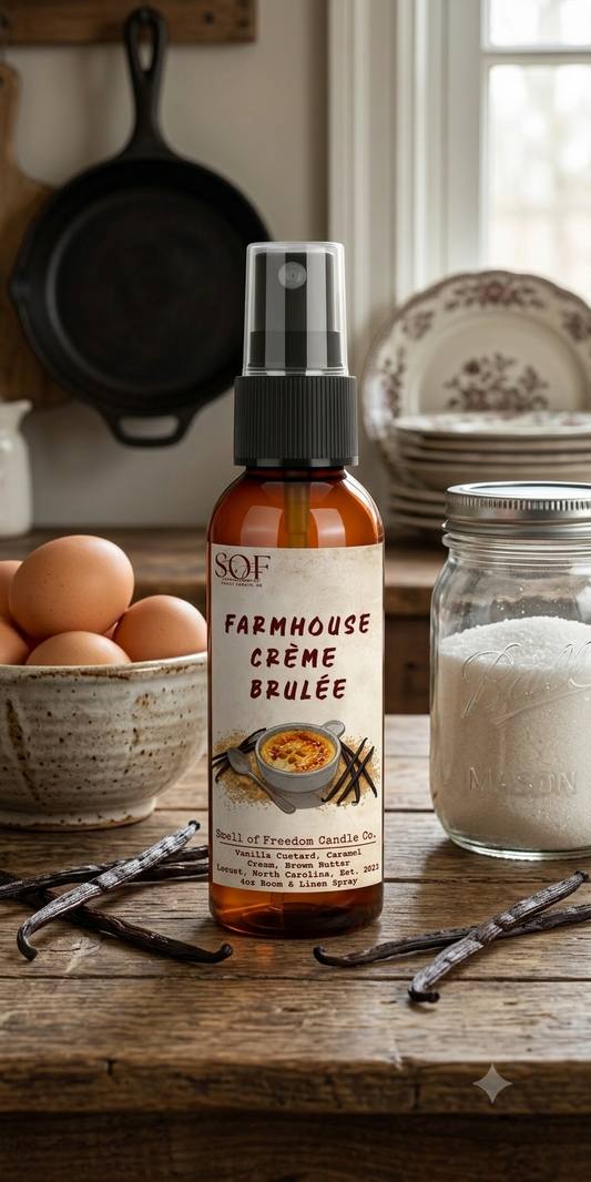 Farmhouse Crème Brulée Room & Linen Spray