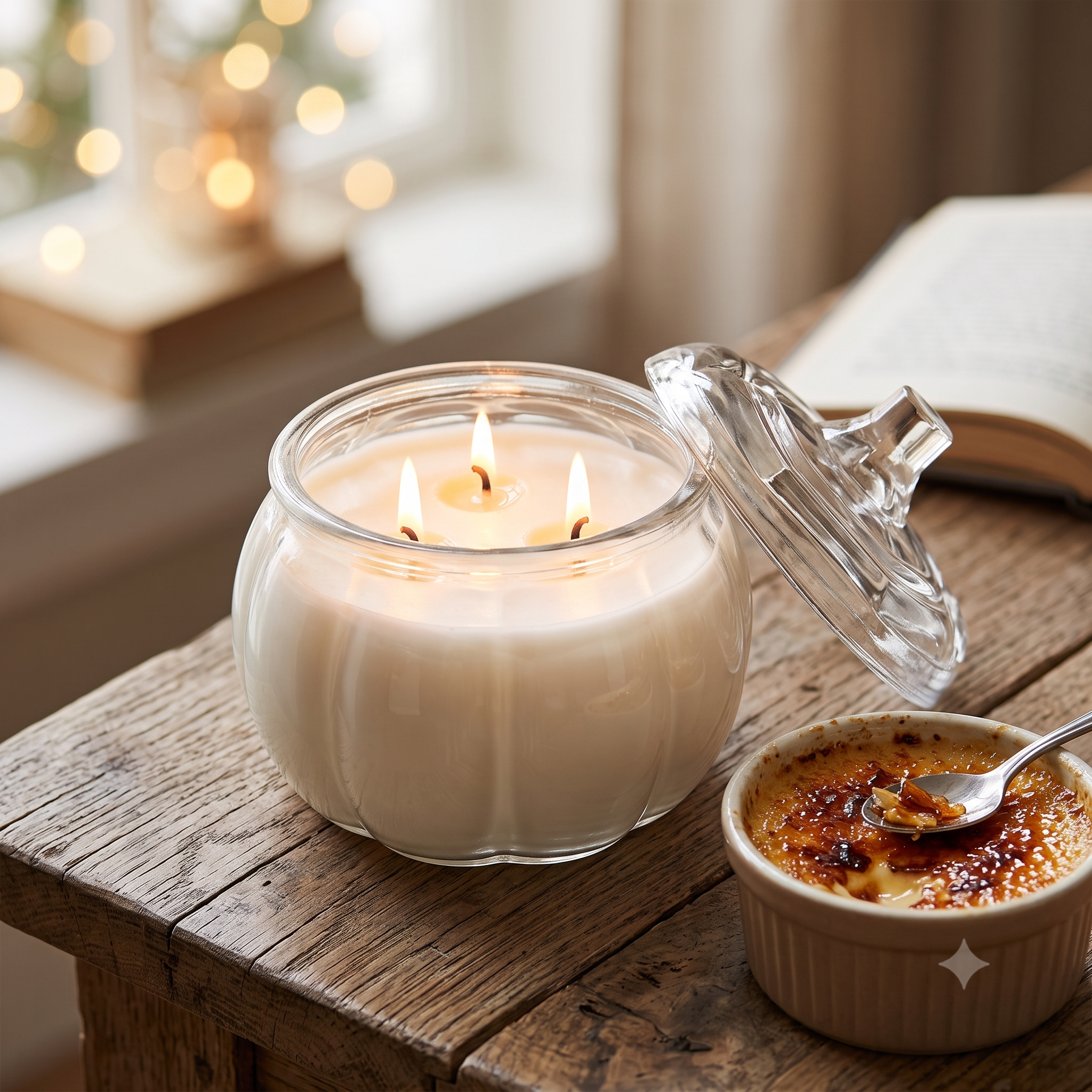 Farmhouse Crème Brulée Scented Candles
