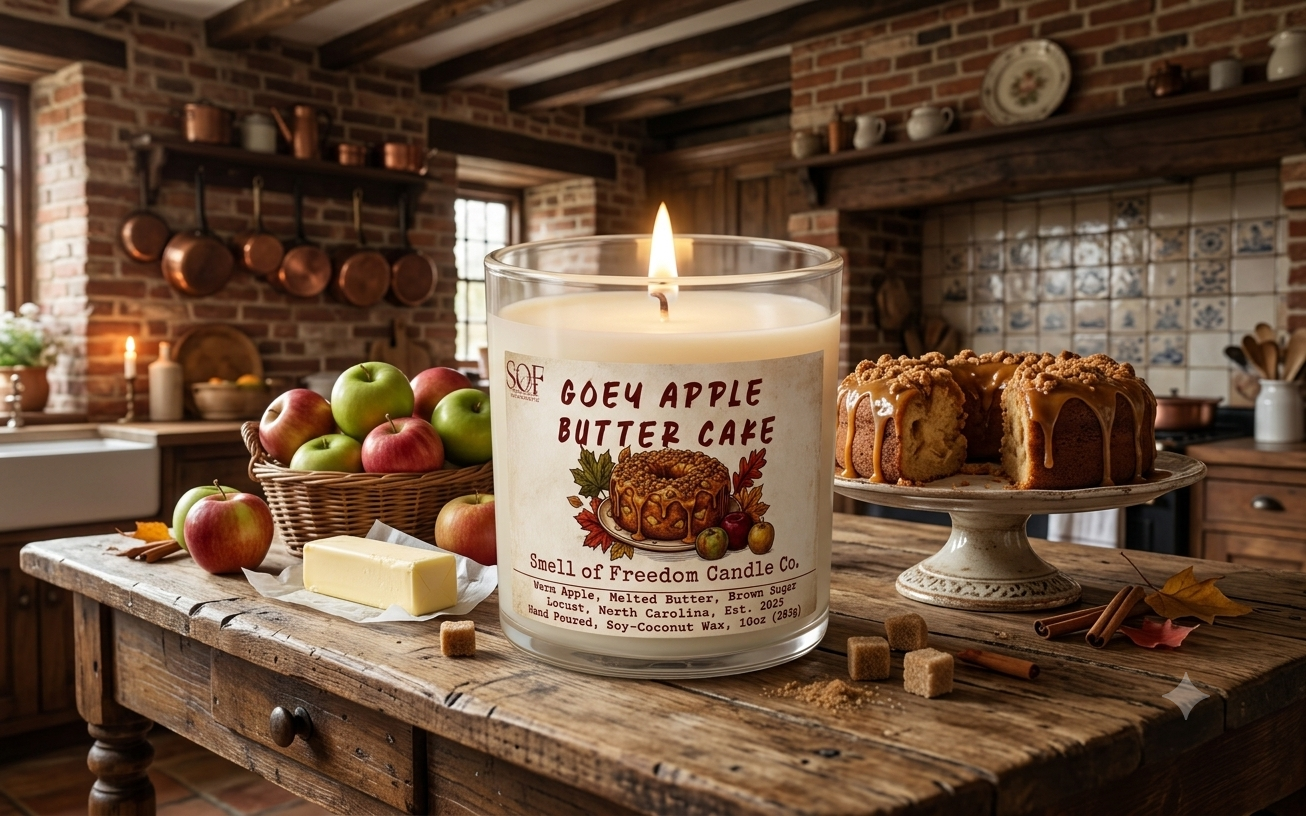 Goey Apple Butter Cake Scented Candles
