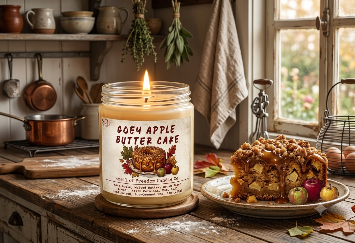 Goey Apple Butter Cake Scented Candles