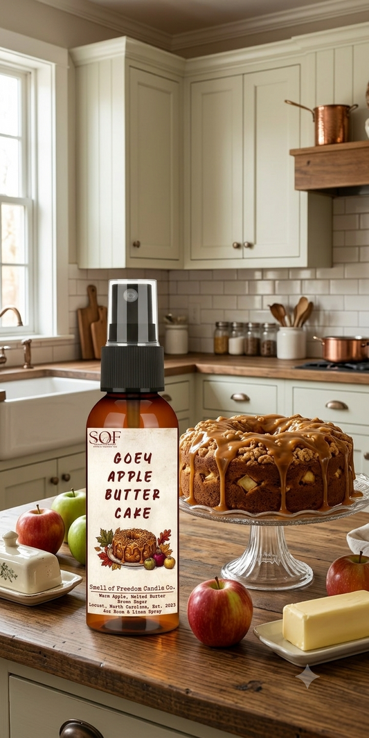 Goey Apple Butter Cake Room & Linen Spray