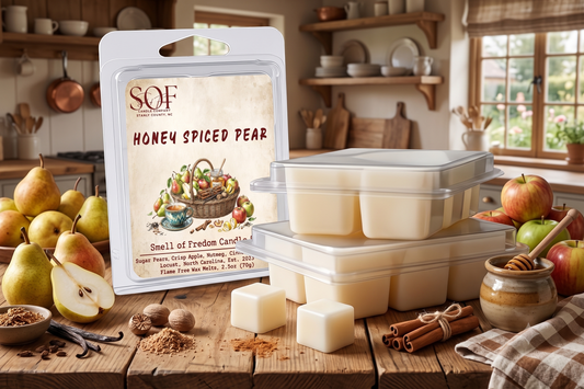 Honey Spiced Pear Flame Free Wax Melts
