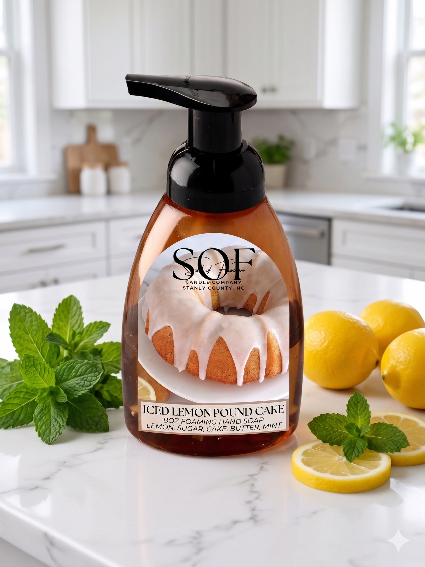 Iced lemon Pound Cake Foaming Hand Soap