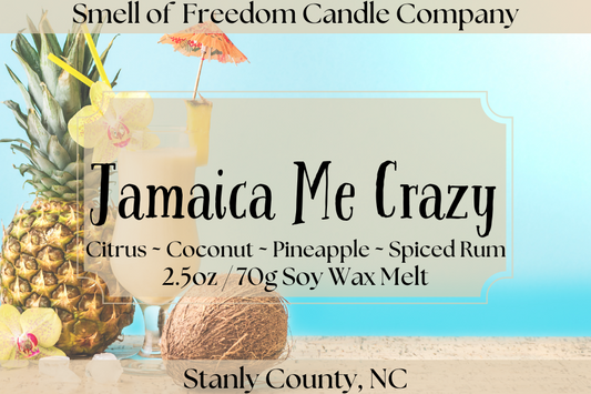 Jamaica Me Crazy Wax Melts