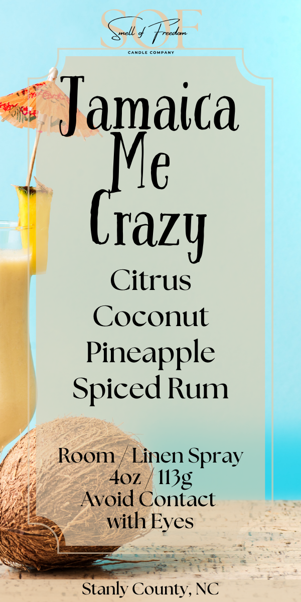 Jamaica Me Crazy Room & Linen Spray