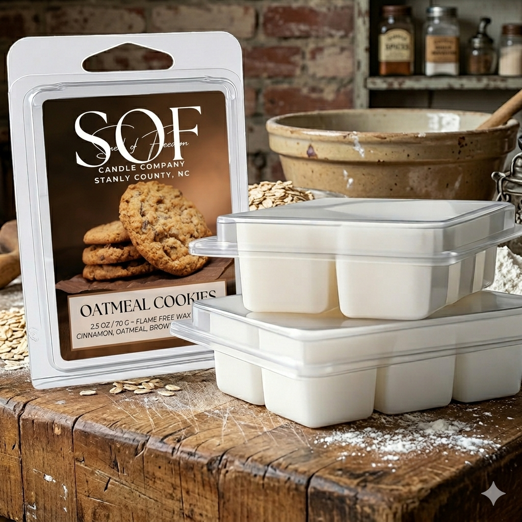Oatmeal Cookies Flame Free Wax Melts