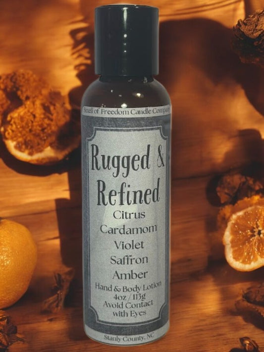 Rugged & Refined Hand & Body Lotion