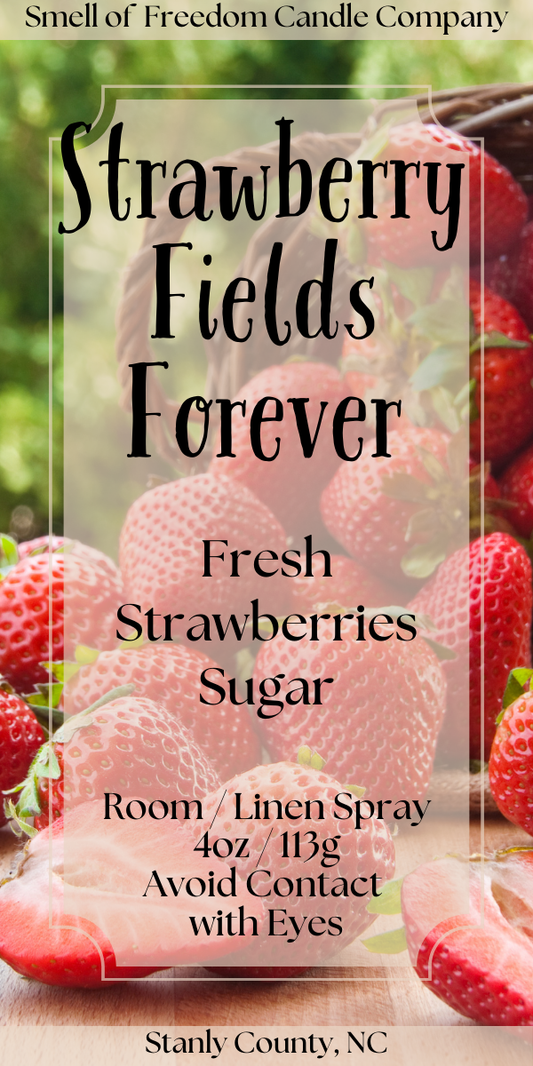 Strawberry Fields Forever Room & Linen Spray