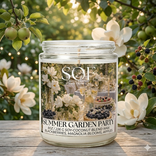 Summer Garden Party Candle Collection