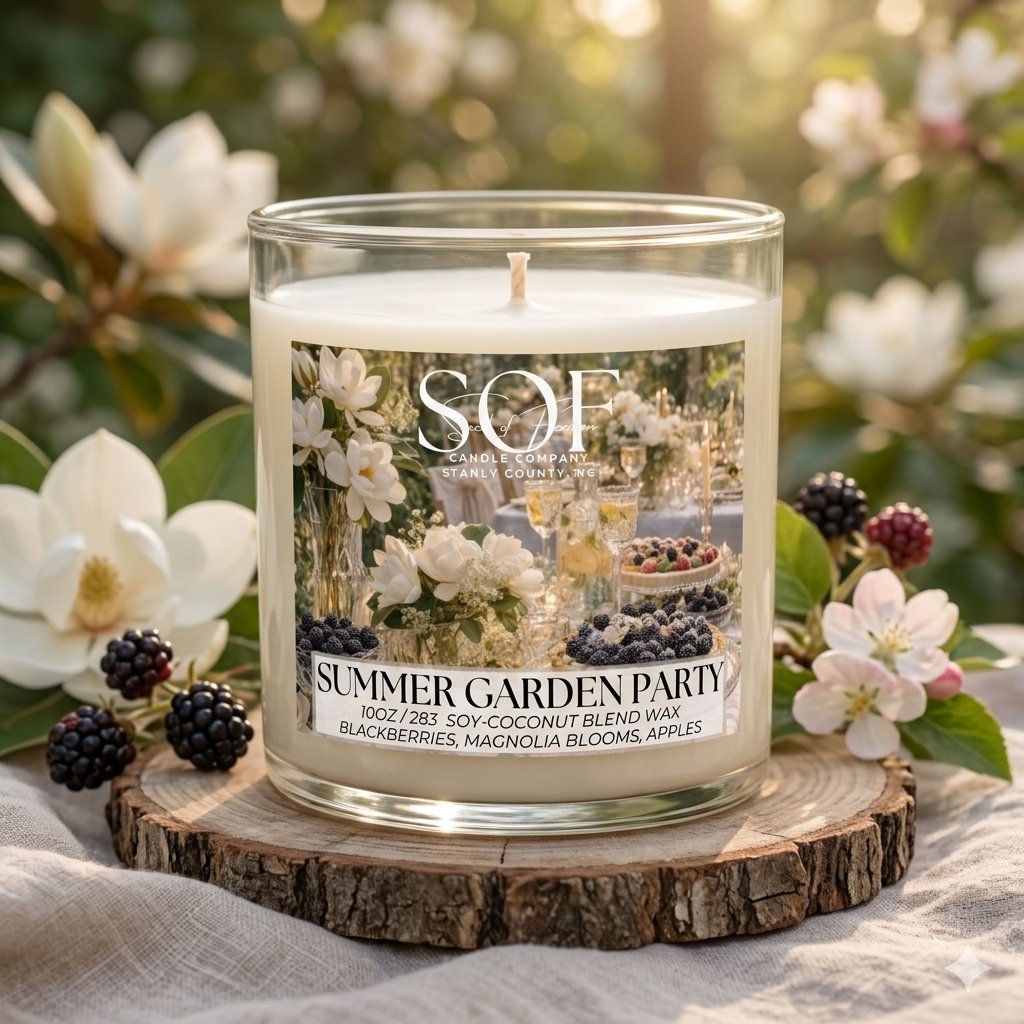 Summer Garden Party Candle Collection