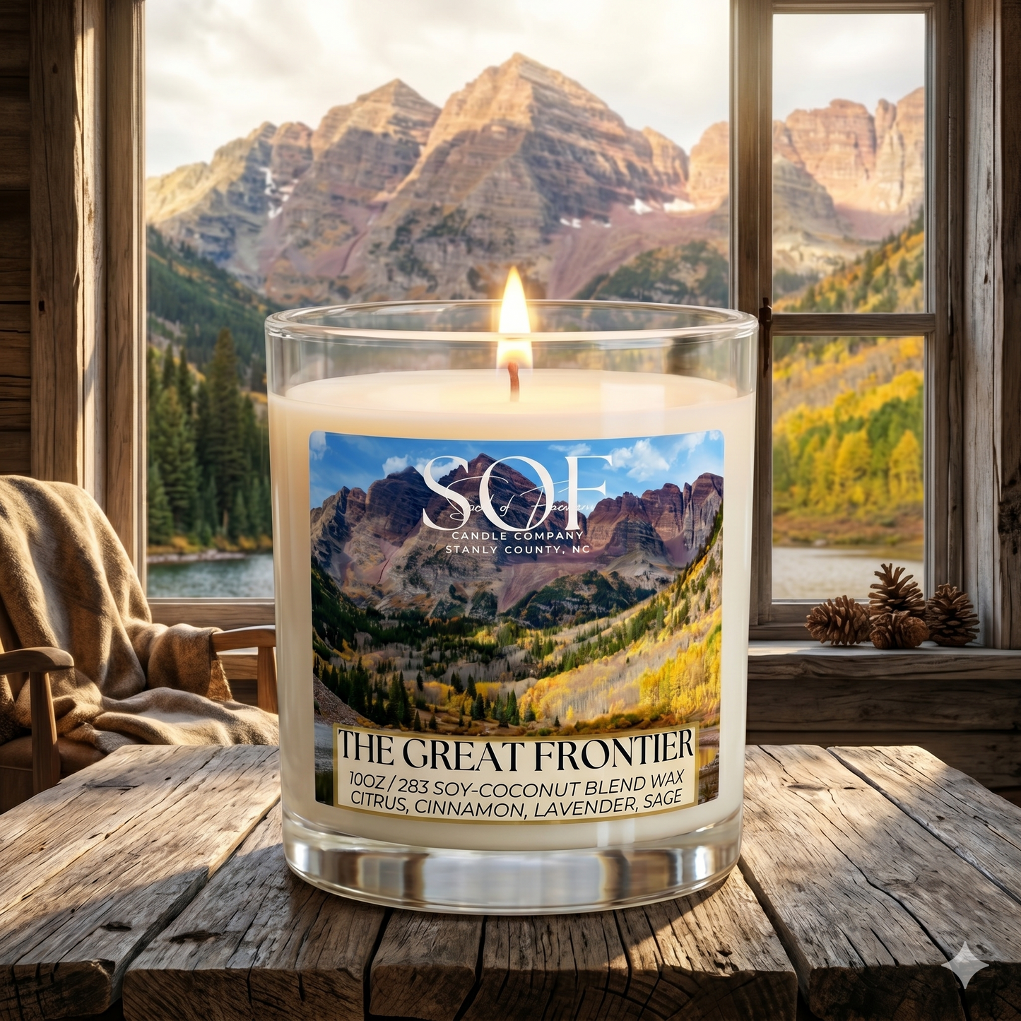 The Great Frontier Candle Collection
