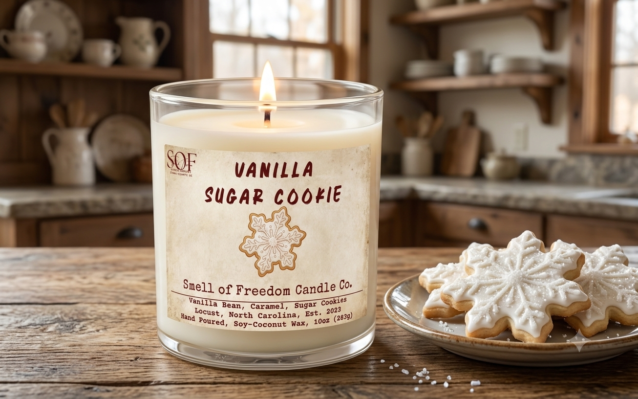 Vanilla Sugar Cookie Scented Candles