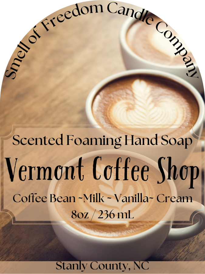 Vermont Coffee Shop Foaming Hand Soap