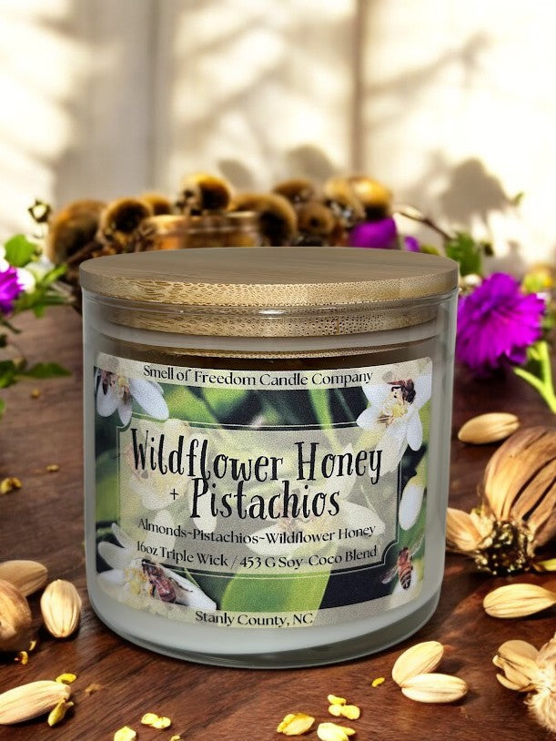 Wildflower Honey + Pistachio