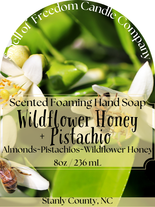 Wildflower Honey + Pistachio Foaming Hand Soap