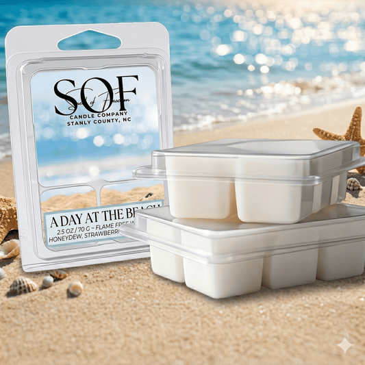 A Day at the Beach Flame Free Wax - Smell of Freedom Candle Company