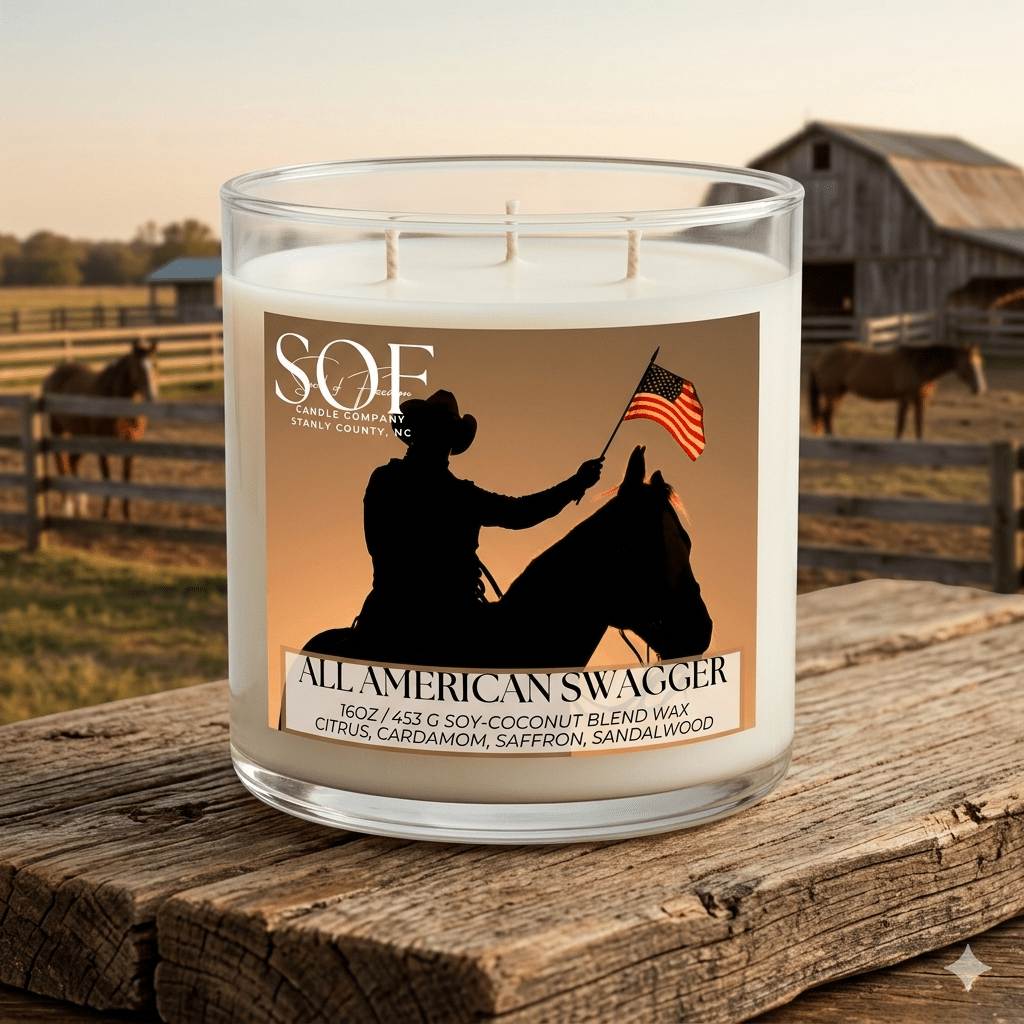 All American Swagger Candle Collection - Smell of Freedom Candle Company