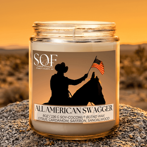 All American Swagger Candle Collection - Smell of Freedom Candle Company