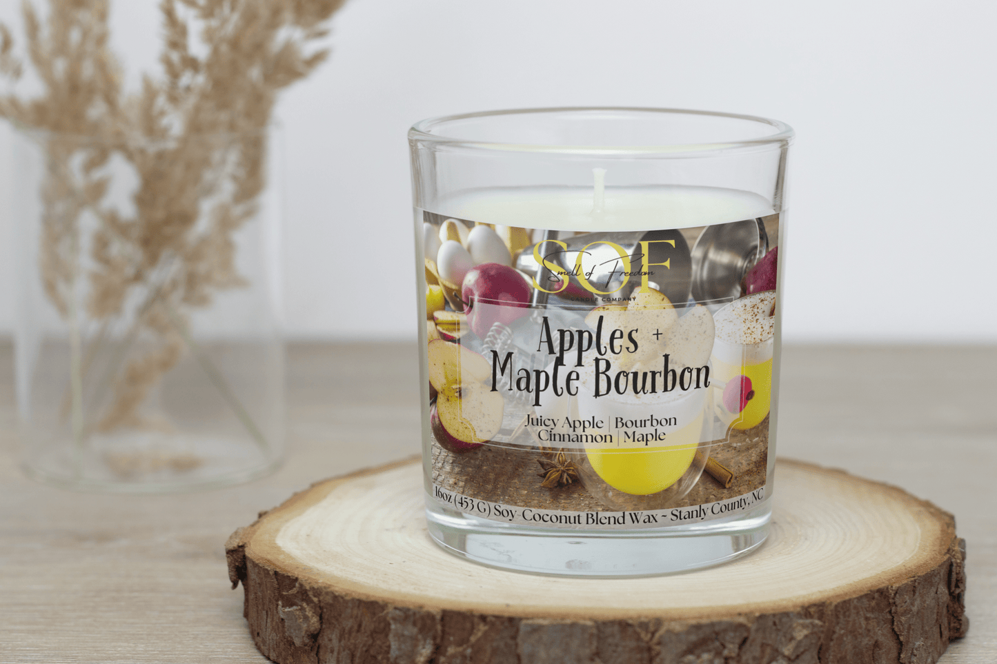 Apples + Maple Bourbon - Smell of Freedom Candle Company