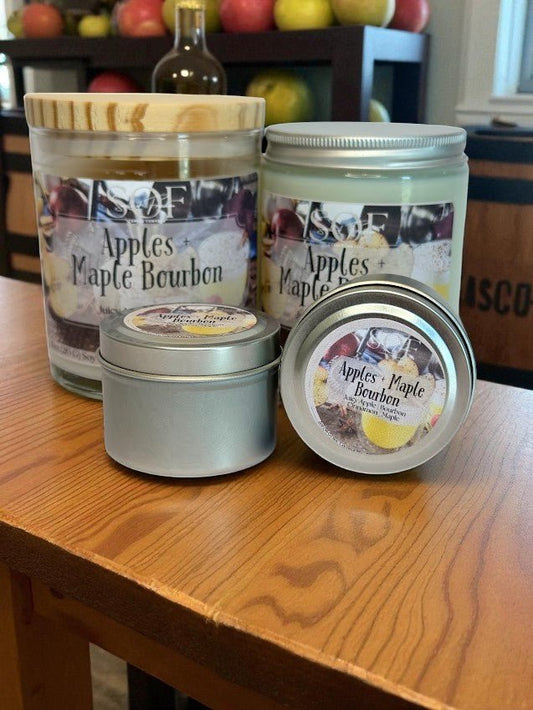 Apples + Maple Bourbon - Smell of Freedom Candle Company