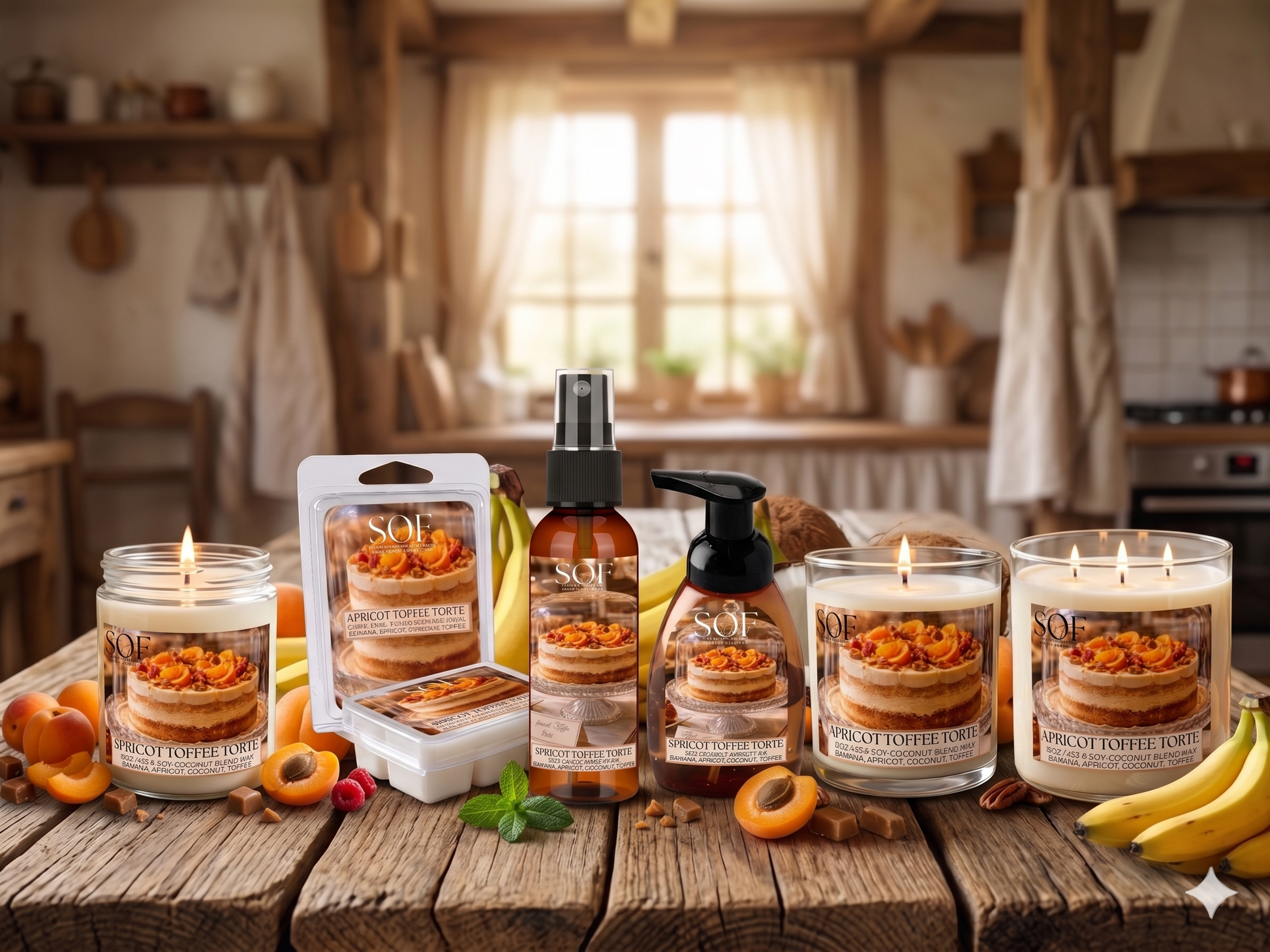 Apricot Toffee Torte Foaming Hand Soap - Smell of Freedom Candle Company