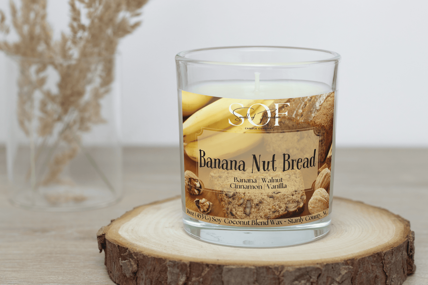 Banana Nut Bead - Smell of Freedom Candle Company