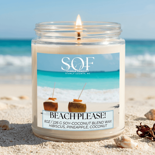 Beach Please! Candle Collection - Smell of Freedom Candle Company